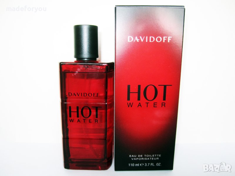 Парфюм нов мъжки оригинален Davidoff Hot Water 110ml, снимка 1