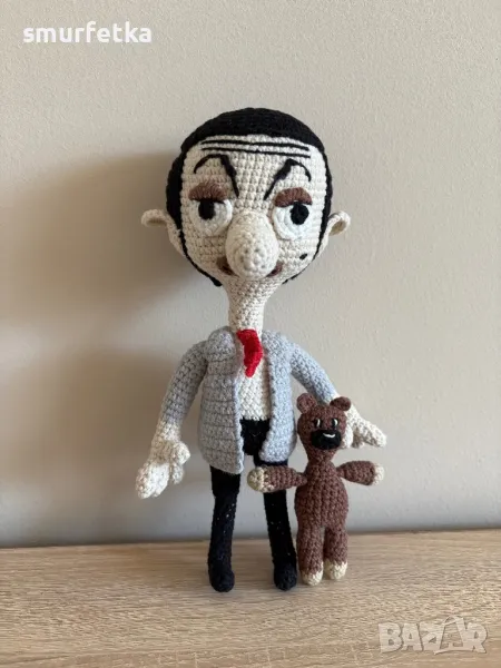 Плетена играчка мистър Бийн, снимка 1