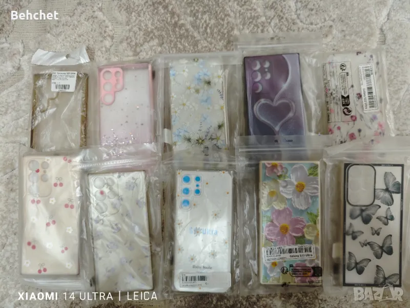 Силиконови кейсове за S22 ultra, снимка 1