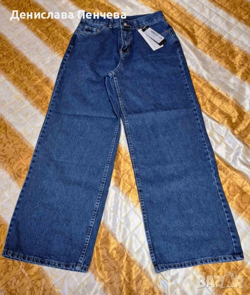 Дънки Wide leg - тъмносини. Чисто нови с етикет., снимка 1