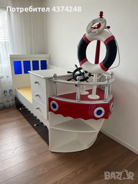 Детско легло с матрак, снимка 1