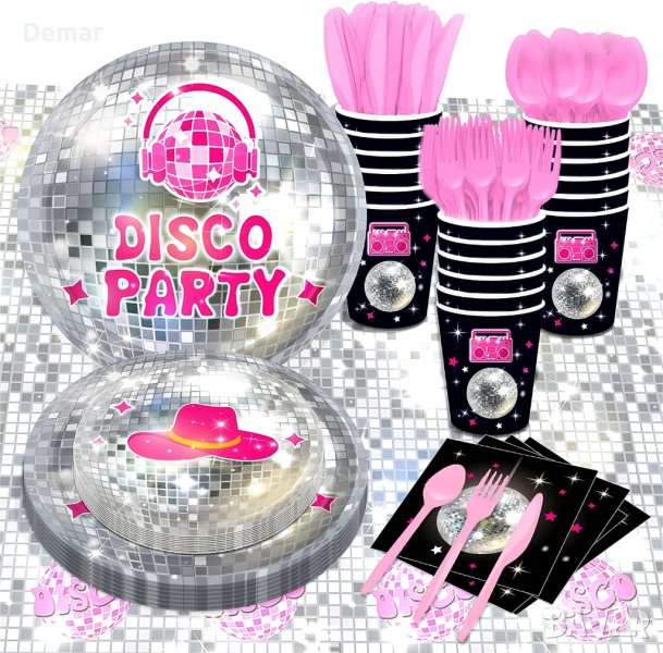 Декорация за деца, тийнейджъри за диско парти детско парти, снимка 1