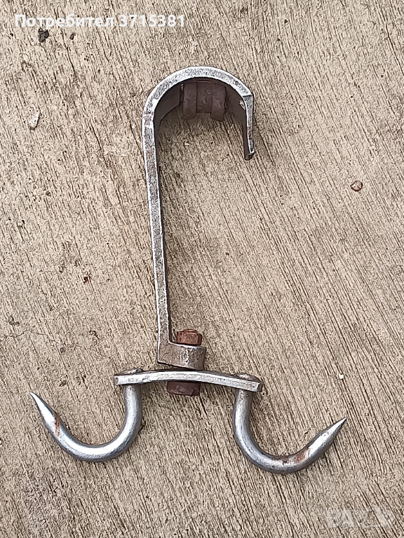 Касапски двоен ченгел-неръждавейка, снимка 1