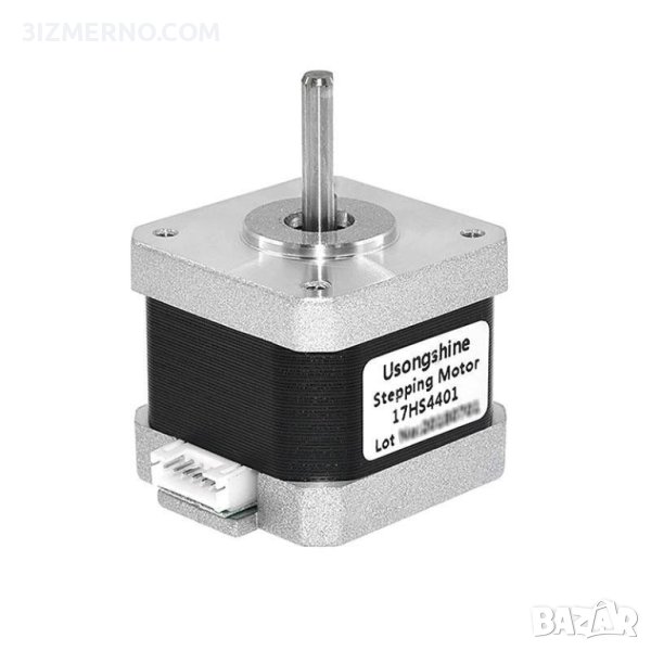 Стъпков електромотор Nema 17 17HS4401 stepper motor 12/24V - 1.8°, 42Ncm, снимка 1