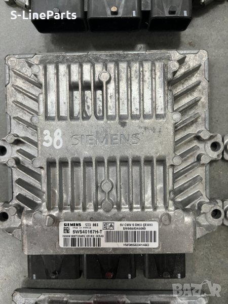Компютър двигател ECU SIEMENS SID 803 Peugeot 307 407 Пежо 307 407 2.0HDI 2.0ХДИ 136к.с pejo #38, снимка 1