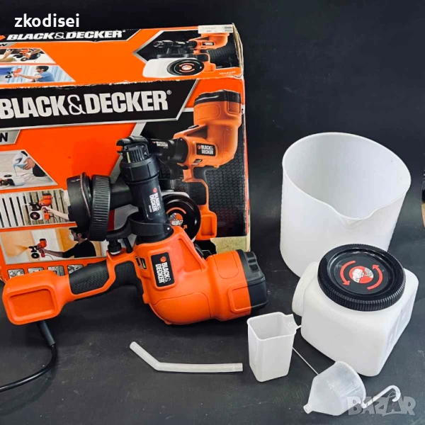 Пистолет за боядисване Black and Decker HVLP200, снимка 1