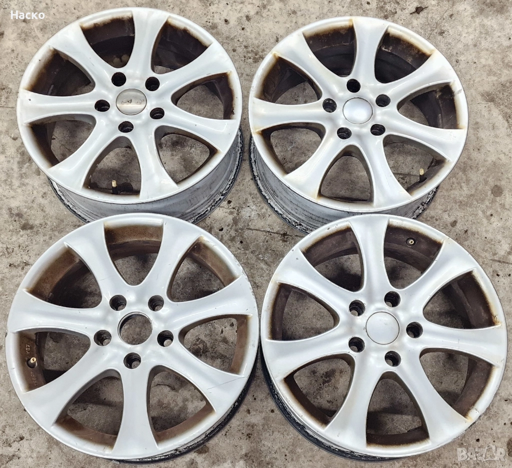 Джанти 16 Honda 5x114.3 6.5J ET42 Хонда 5х114.3 ЦО 64.1 Accord Civic FRV, снимка 1