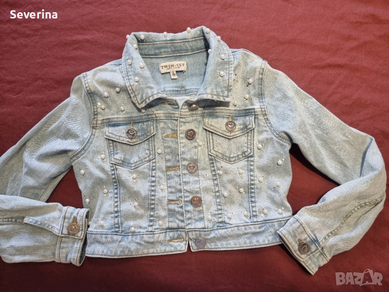 Twinset Simona Barbieri*Дънкено яке за 8 год., снимка 1