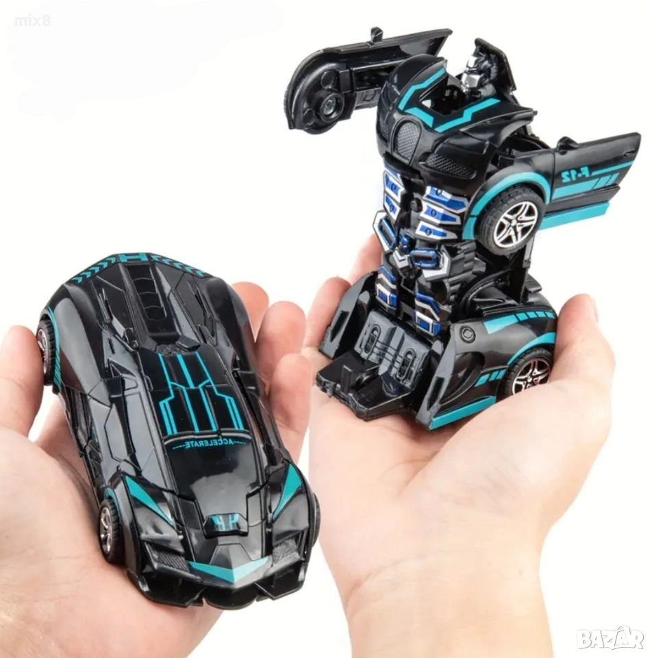 Трансформираща се количка робот, снимка 1