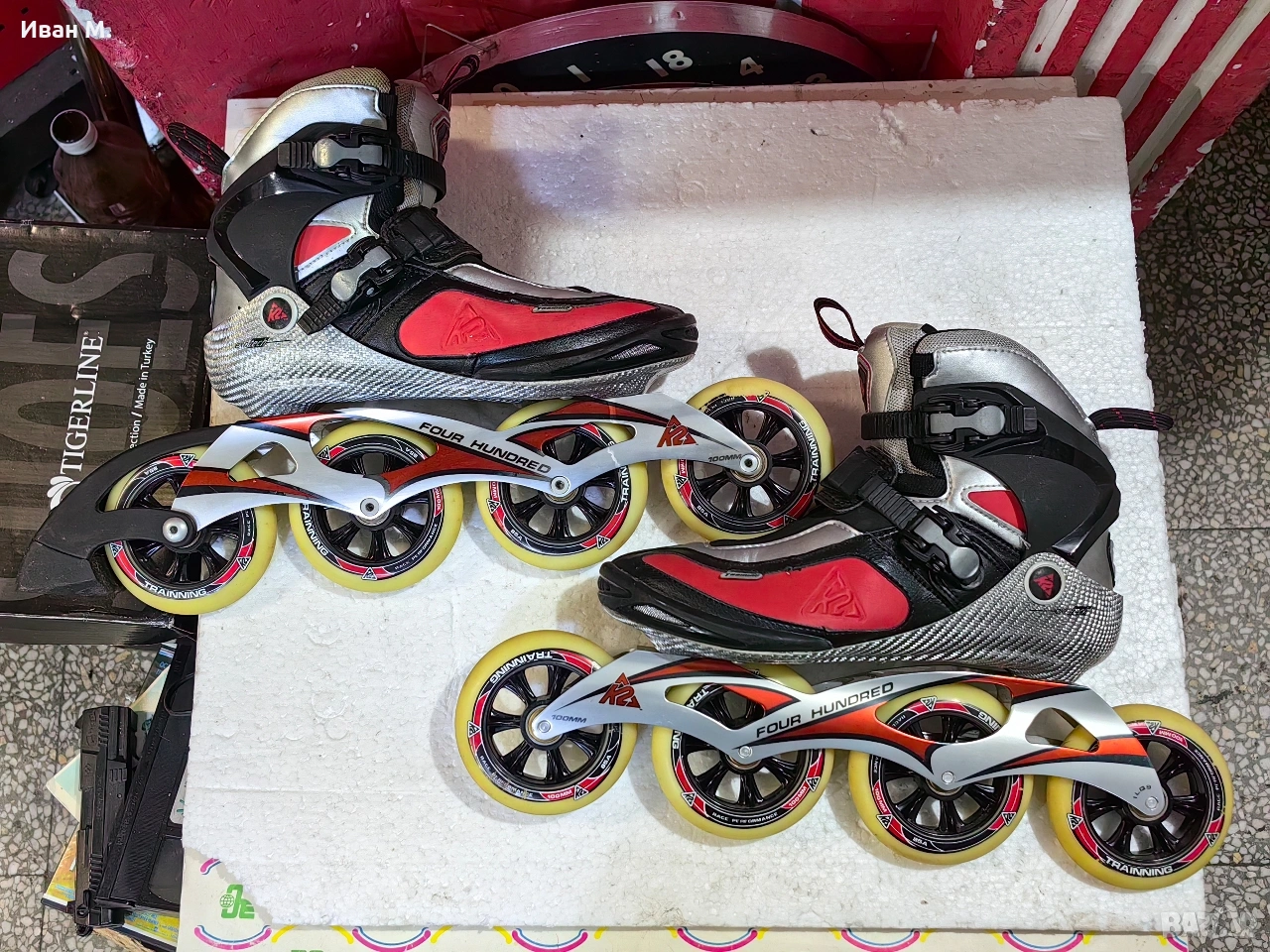 Ролери K2 100 мм 40,5 номер , снимка 1