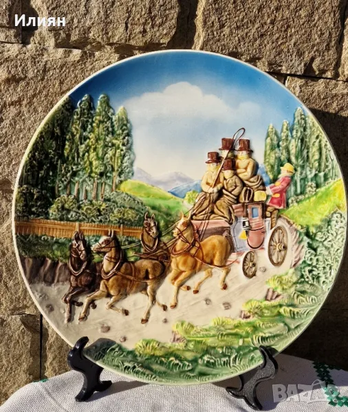 Голяма 3Д чиния за окачване 

, снимка 1