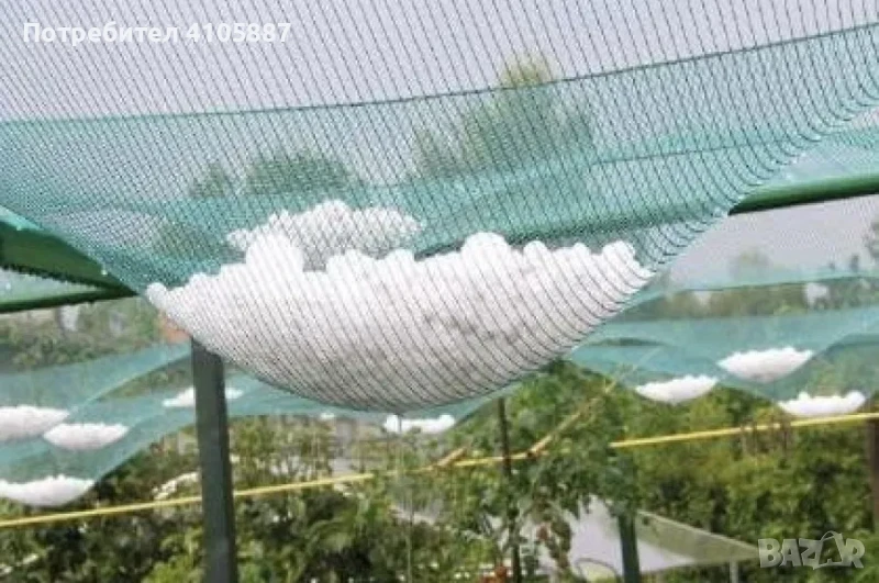🌿 Мрежа против градушка и за засенчване - Защита и Комфорт в Земеделието! 🌿, снимка 1