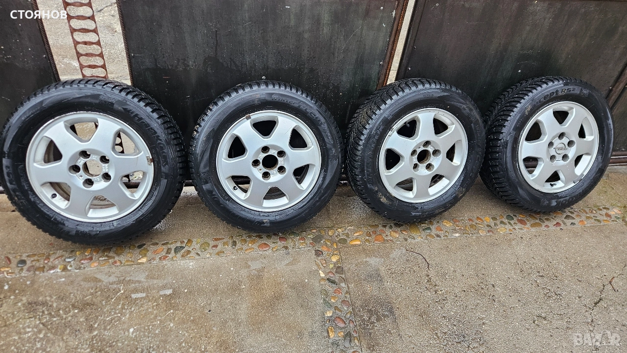 джанти със зимни гуми за Опел Зафира А, снимка 1