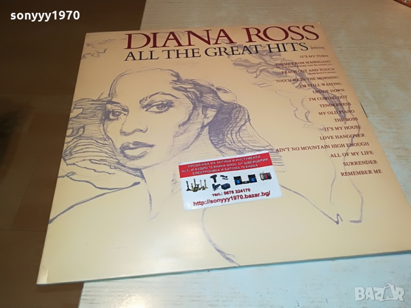 поръчана-DIANA ROSS-MADE IN GREAT BRITAIN 1003222027, снимка 1