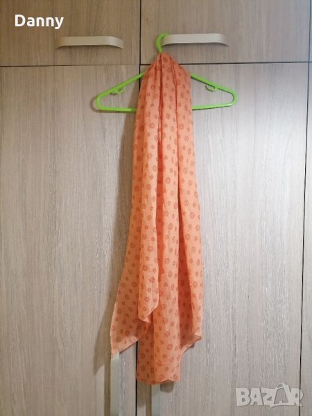 Розов-оранжев шал, снимка 1