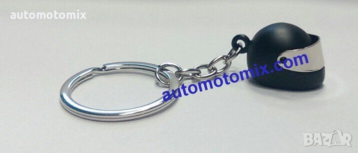 КЛЮЧОДЪРЖАТЕЛ КАСКА черна,С ВДИГАЩ ВИЗЬОР - 181654, снимка 1