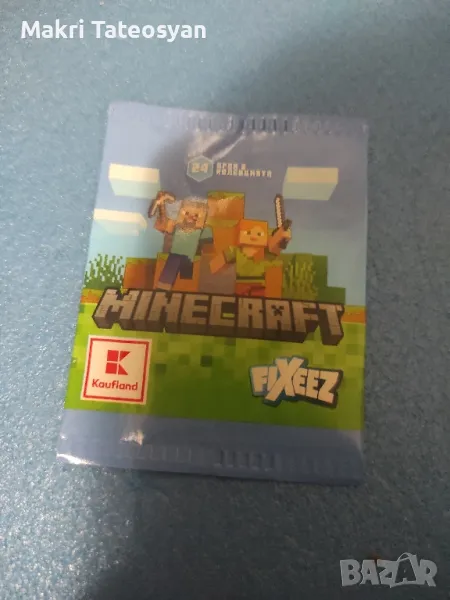 стикери на minecraft от kaufland, снимка 1