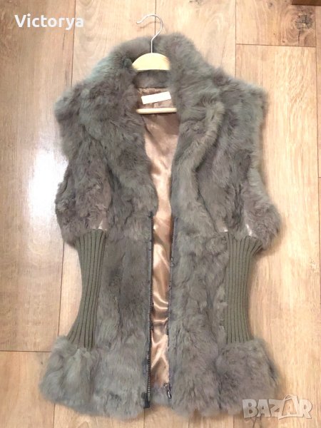 Дамски елек от естествена кожа, снимка 1