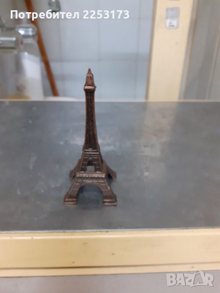 Малка бронзова Айфелова кула, снимка 1