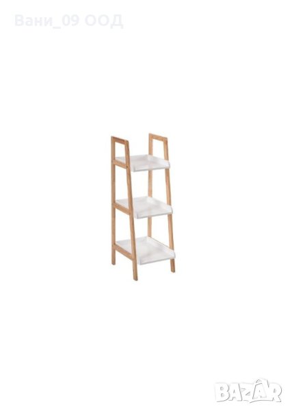 Етажерка за баня от бамбук и МДФ, снимка 1