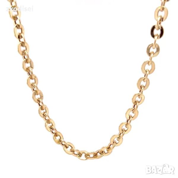 Златен синджир 7,34гр. 44см. 14кр. проба:585 модел:26639-5, снимка 1