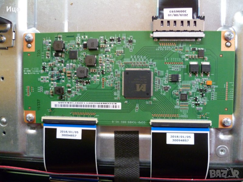Продавам T-CON Board CCPD-TC495-001 V1.0 от HITACHI 50HK25T74U, снимка 1