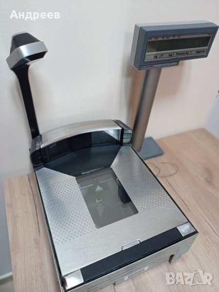 Баркод скенер за вграждане Магелан / Magellan 9800i с везна Бизерба, снимка 1