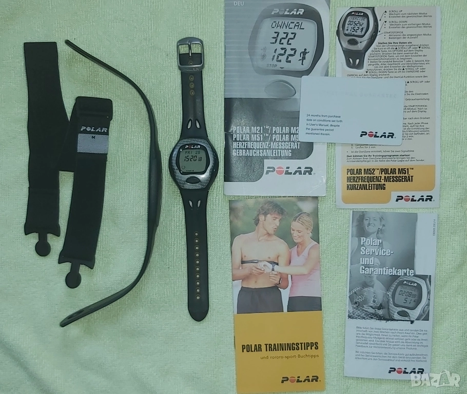 Polar M52 fitnes pulsomer , снимка 1