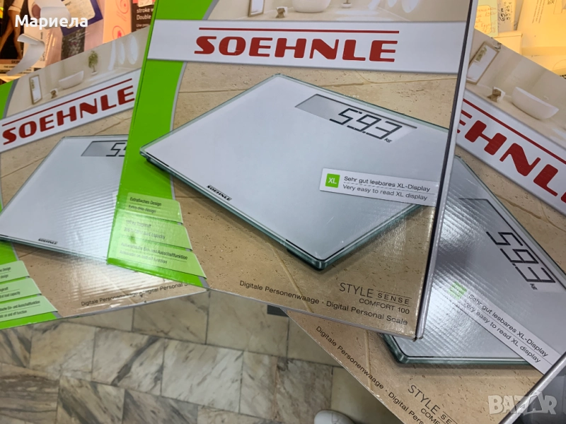 Кантар за телесно тегло до 180 кг. / Soehnle Style Comfort 100, снимка 1