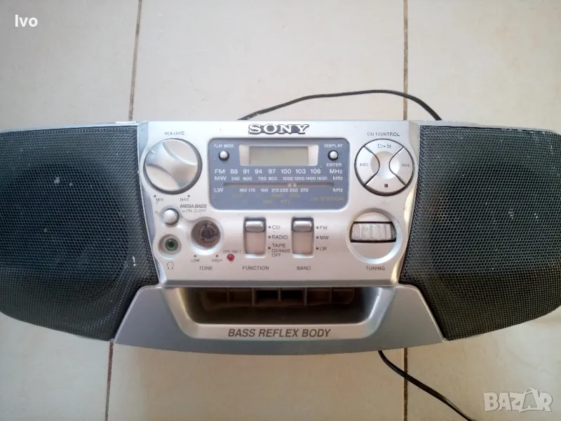 Радиокасетофон CD SONY CFD-V31L, снимка 1