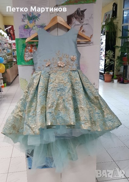 Детска рокля за принцеси-122 см, снимка 1
