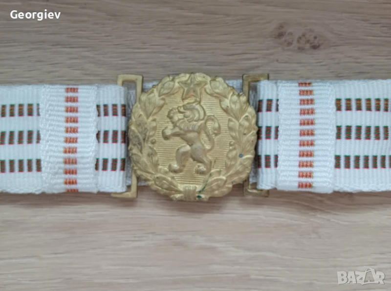 Нов военен параден колан. , снимка 1