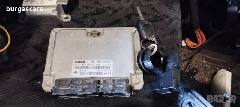 Компютър двигател 0 281 010 268 - Оpel Zafira 2.0 DTI 101к.с. - 130лв, снимка 1