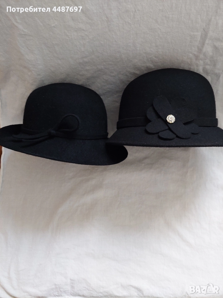 Дамска филцова шапка, снимка 1