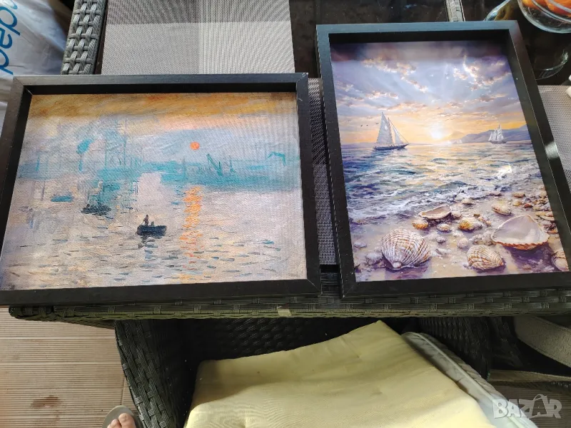 картини 2 броя комплект, снимка 1