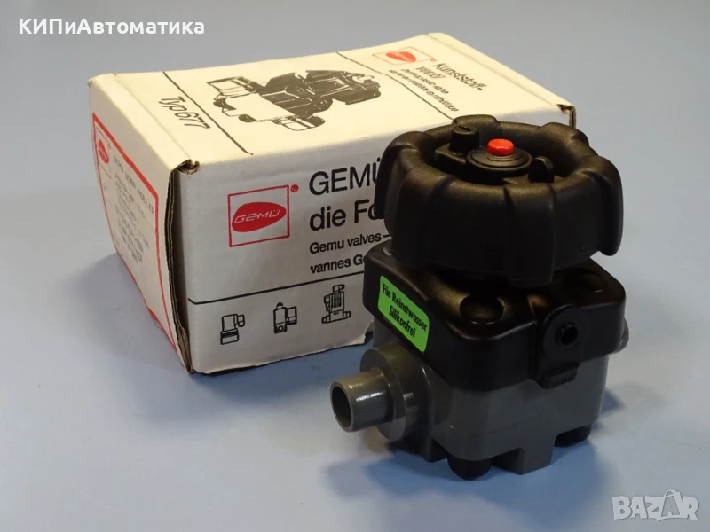мембранен вентил GEMU 677/15/D 014-0-0104 Diaphragm valve 1inch NW15 DA20, снимка 1