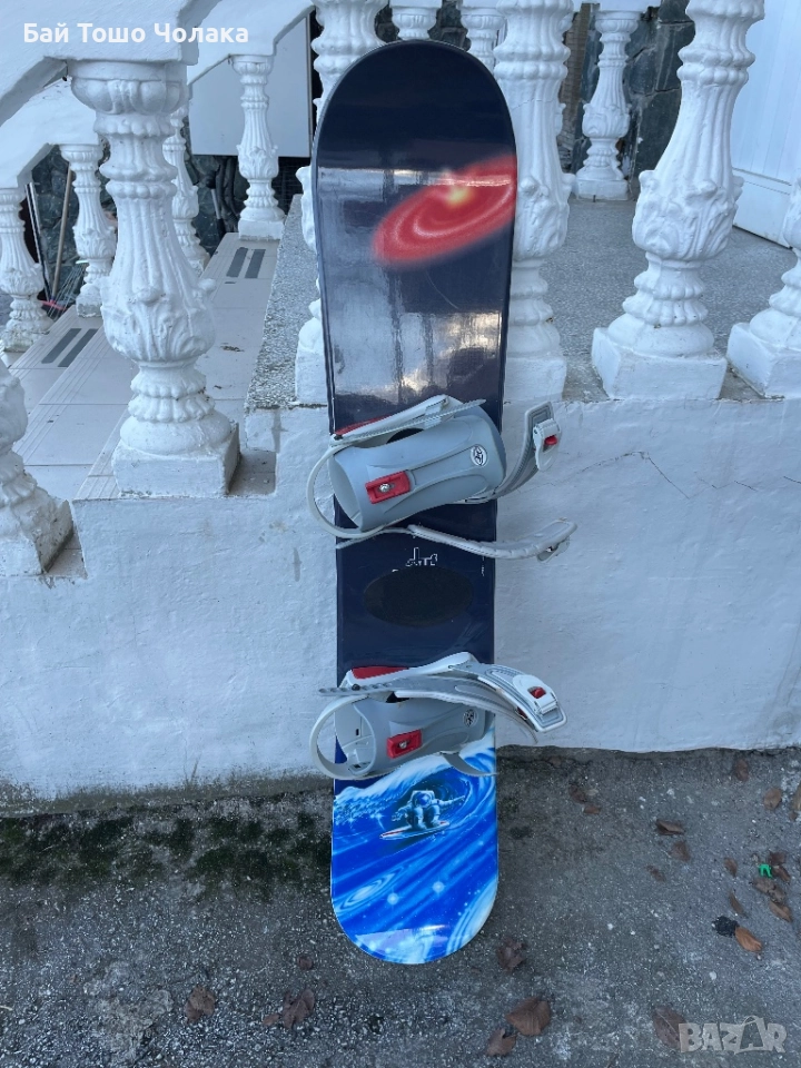 Сноуборд Burton Jim Rippey Pro Model + автомати – отлично състояние, снимка 1