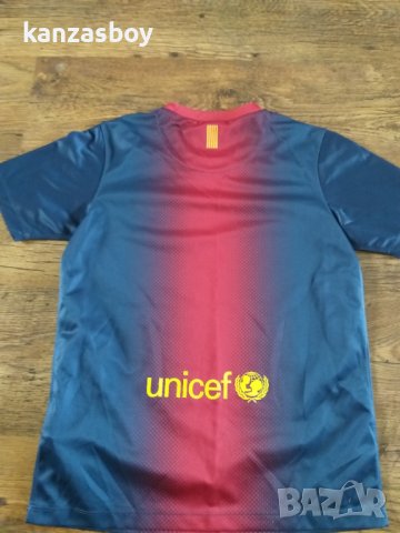 NIKE FC BARCELONA 2012/13 - страхотна юношеска тениска КАТО НОВА, снимка 7 - Детски тениски и потници - 41948535