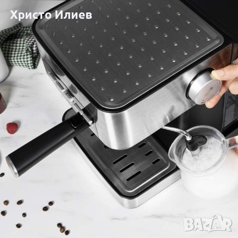 Кафемашина Cecotec Power Espresso 20 Matic кафе машина с ръкохватка , снимка 5 - Кафемашини - 41670614