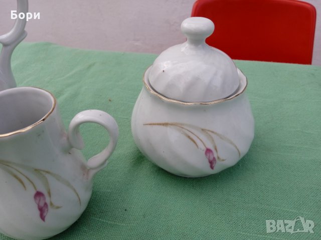 Български порцелан  3 части, снимка 6 - Аксесоари за кухня - 35710889