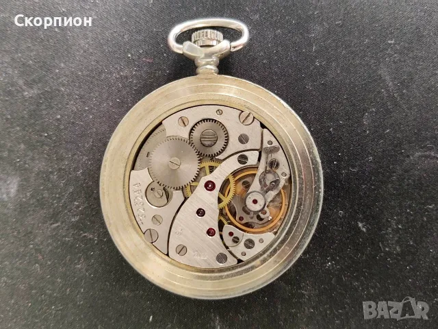Джобен часовник - Молния - КОРАБ - 18 РУБИНА - ПРОМОЦИЯ, снимка 10 - Джобни - 49517734