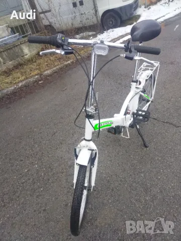 Сгъваем велосипед KS CUCLING CLASSIC Folding Bicycle 20 цолови капли. Внос от Германия. Лека алумини, снимка 12 - Велосипеди - 48431997