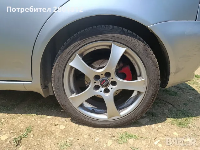Джанти R17 5х100, снимка 2 - Гуми и джанти - 56059934