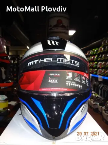 MT Helmets Targo Interact пистова каска различни разцветки, снимка 11 - Аксесоари и консумативи - 49290029