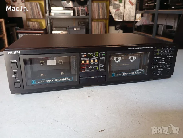 Dual Logic Cassette Deck Philips FC567, снимка 12 - Декове - 55845169
