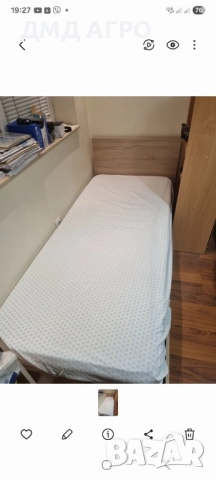 Легло  единично, снимка 2 - Спални и легла - 52674798