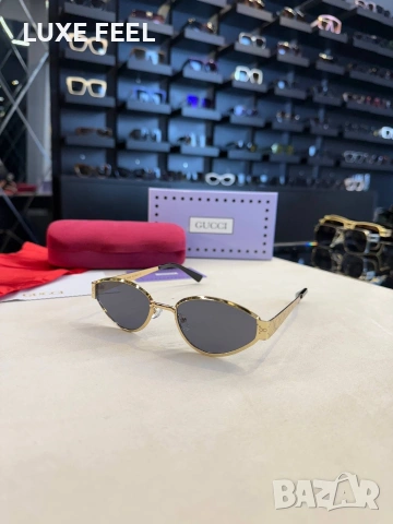 GUCCI 💎 Дамски Слънчеви Очила , снимка 16 - Слънчеви и диоптрични очила - 53804813