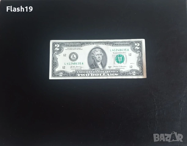 ⭐ САЩ 2 долара 2017 г. XF ⭐