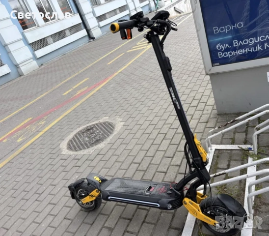 ⚡ Продавам електрическа тротинетка VSETT 10 Light – като нова! ⚡, снимка 4 - Други спортове - 52689170