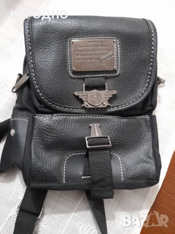 25 ЛЕВА НОВА МЪЖКА ЧАНТИЧКА ОТ КОЖА 